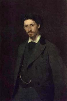伊凡 尼古拉耶維奇 尅拉姆斯柯依 Portrait of the Artist Ilya Repin